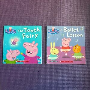 Peppa Pig Books Paperback Lot Of 2 Books Set
